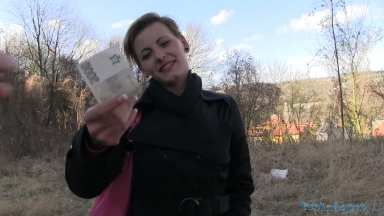 PublicAgent E286 - Bella C aka Bella Pumpkin - Short Haired Woman Fucks Stranger For Cash In His Car