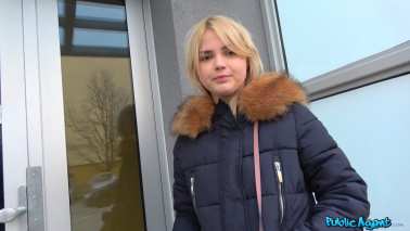 PublicAgent - Lolly Small - Hot blonde gets a mouthful of cum