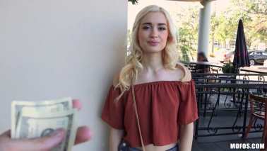 PublicPickUps - Anastasia Knight - Blonde Braceface Fucks Outdoors