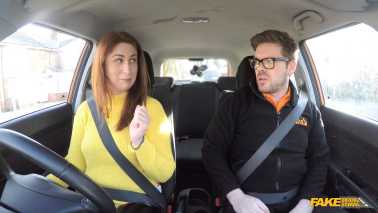 Fake Driving School - Princess Paris - Sex party warm up for local swinger