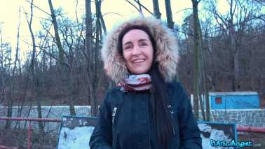 PublicAgent - Di Devi - Brunette with nice natural tits