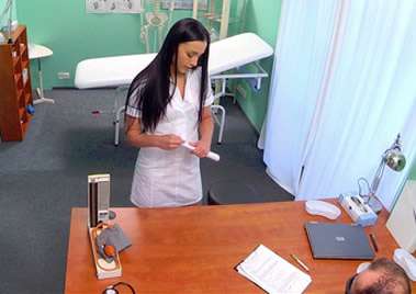 Fake Hospital - Doctors Cock and The Promise Of A Pay Rise Stop Sexy Nurse From Quitting Her Job - E103
