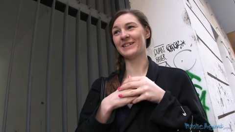 PublicAgent E271 - Ariadna - Tall Russian Bends Over for Cash