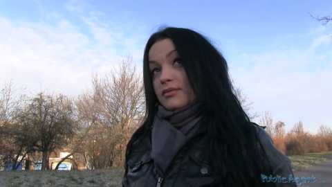 PublicAgent E267 - Martina aka Daphne Klyde - Hot Brunette's Ass Sprayed with Cum