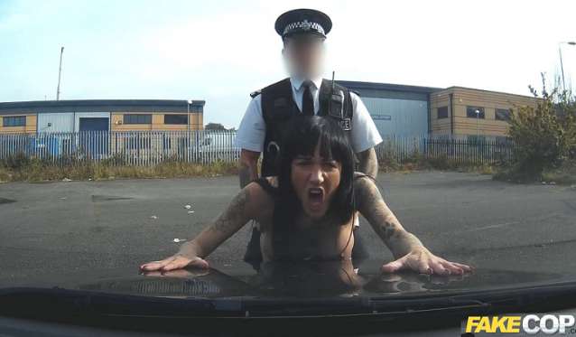 FakeCop - Internal Affairs: Hot Cyclist Chantelle White With Big Tits and Sweet Ass