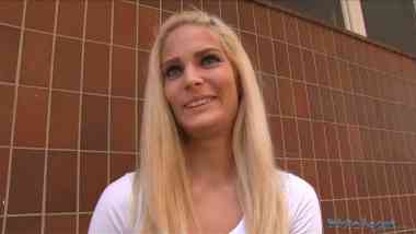 PublicAgent E317 - Candee Licious - Blonde With Aamazing Ass Fucked In Underground Car Park