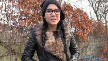 PublicAgent E362 - Lady Dee - Emo Chick Has Sex In The Woods