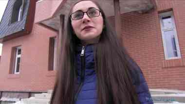 PublicAgent E366 - Aruna Aghora - Cum Dribble For Russian Journalist