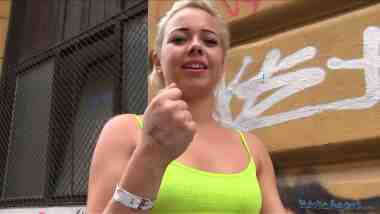 PublicAgent E330 - Tricia aka Tricia Teen - Slutty Blonde Has Hot Sweaty Sex With Stranger
