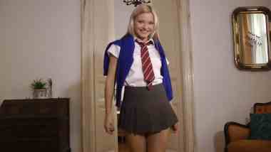 Jim Slip - Sexy Schoolgirl Zazie Skymm Fuck Frenzy