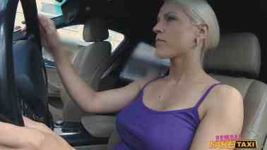FemaleFakeTaxi - Blanche Bradburry - Big Tits Cabbie Fucks Young Stud