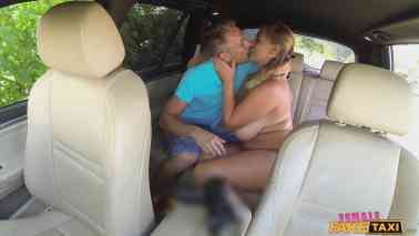 FemaleFakeTaxi - Crystal Swift - Busty Sexy Driver Milks Studs Cock