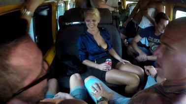 Czech Bangbus 1 - Luci Angel - Nasty gangbang with a horny MILF
