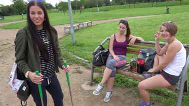 Czech Couples 28 - Lesbians fuck in public