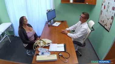 FakeHospital - Laura Orsolya - Babe Wants Cum On Her Big Tits