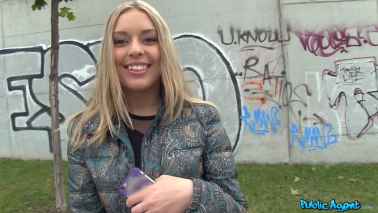 Public Agent - Danielle Rose - Cute Russian with Bald Shaven Pussy