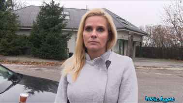 Public Agent - Black Canary - Desperate MILF Fucks for a Job