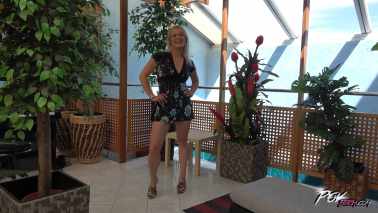 POVBitch - Simone - Blonde Bitch In Skirt Came To Fuck