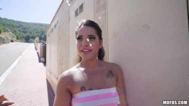 PublicPickUps - Kiaraxx - Latina Bounces on Fat Cock