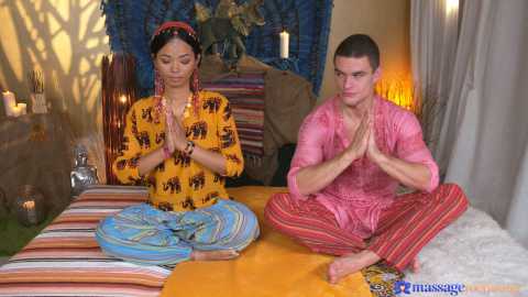MassageRooms - Jureka Del Mar - Thai masseuse orgasms on hard cock
