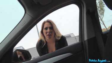 PublicAgent - Mia Blow - Tattooed German rides strangers cock