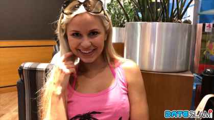 DateSlam - Lucie aka Dido Angel - Bikini Blonde Date Pussy On Holiday In Bali