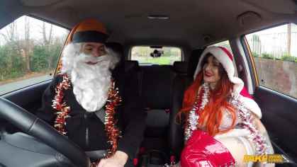 FakeDrivingSchool - Alexxa Vice - Sexy Squirting anal Festive Fuck