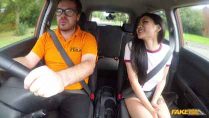 FakeDrivingSchool - Rae Lil Black - Japanese Hot For Cock
