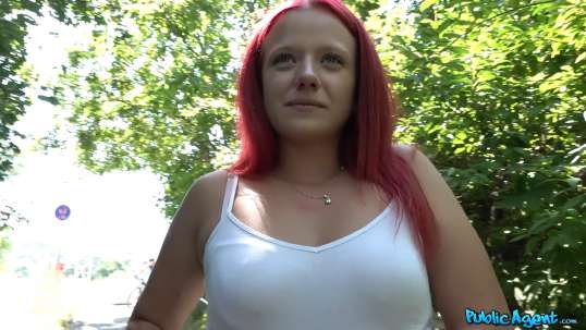 PublicAgent - Tiffany Love - Redhead Fucked in the Shade
