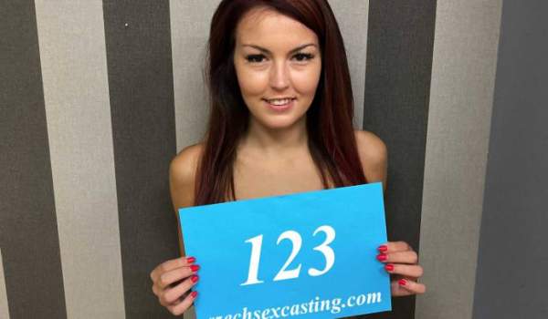 CzechSexCasting 123 - Cindy Shine - Tiny Titted Redhead Shows How To Suck