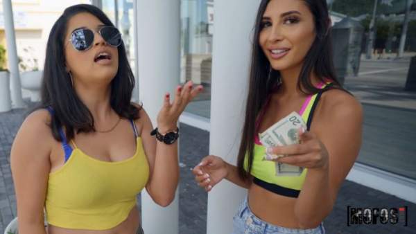 PublicPickUps - Gianna Dior And Gabriela Lopez - Lesbian Questions