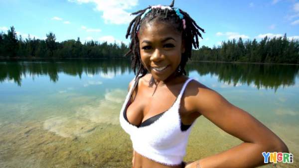 YNGR - Hazel Grace - Is A Dirty Whore From Alabama That Gets Fucked In A Truck Bed