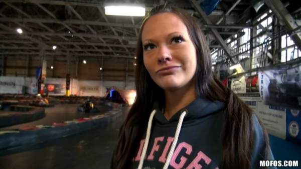 PublicPickUps - Sandy Ambrosia - Rear Caught in the Headlights