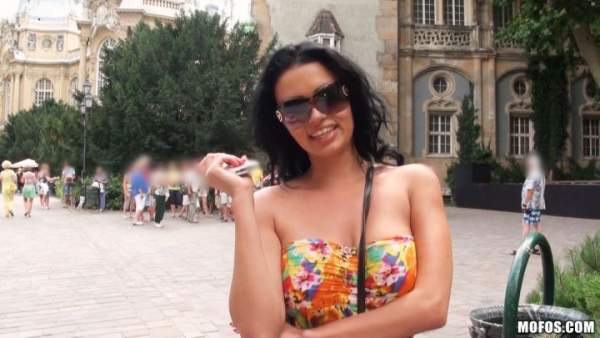 PublicPickUps - Grace Joy and Kira Queen - Busty Babes in Amateur Threesome