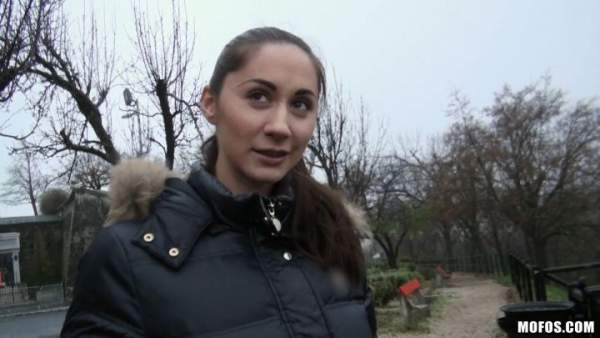 PublicPickUps - Aruna Aghora - Euro Girl Gets Picked Up