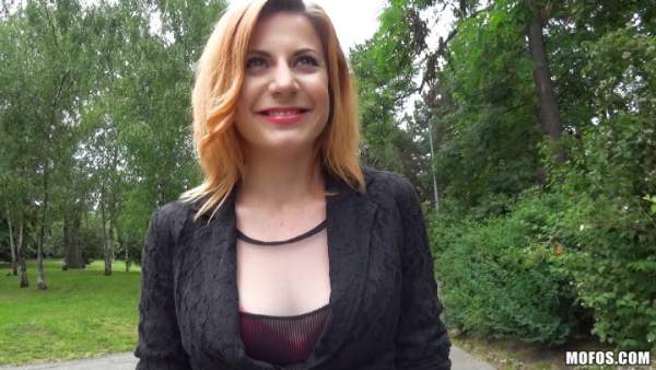 PublicPickUps - Ryta - Eager Babe Flashes Big Natural Tits