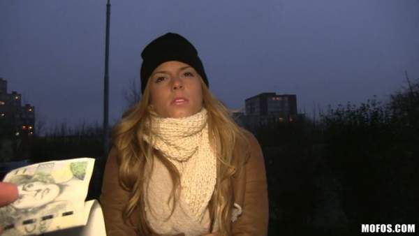 PublicPickUps - Chrissy Fox - Euro Blonde Sucks Stranger Dick