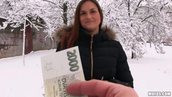 PublicPickUps - Barbara Bieber - Hot Chick with Huge Boobs