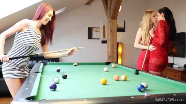 KarupsPC - Jenny Wild, Leanne Lace And Paula Shy - Billiard Bitches