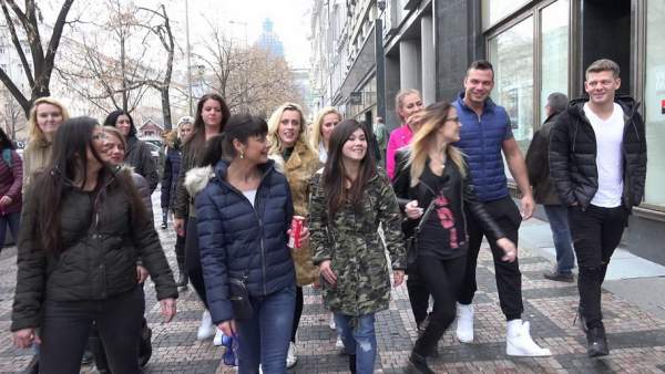 Czech Harem 9 - Part 1 - 20 nymphomaniacs hunt men in the street