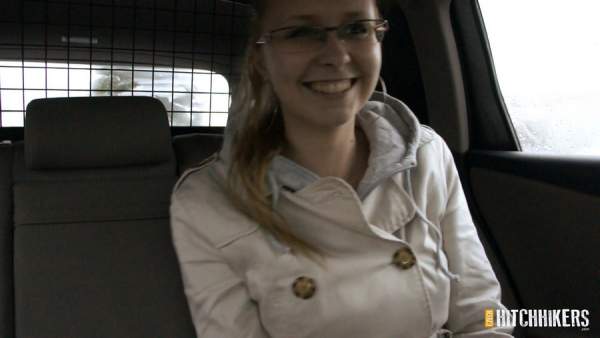 Czech Hitch Hickers - Bessie - A Hot Fuck In A Car
