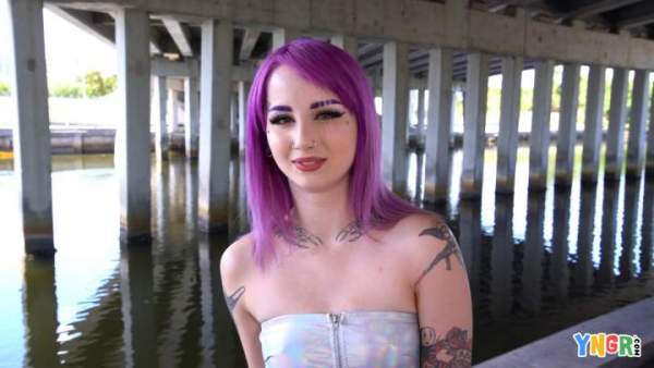 YNGR - Val Steele Is A Rebel That Loves To Fuck In Public