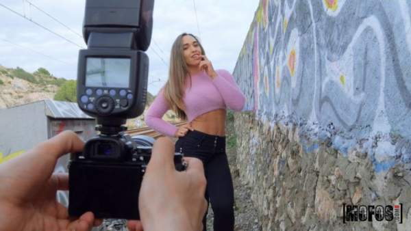 PublicPickups - Briana Banderas - Briana's Outdoor Photo Shoot