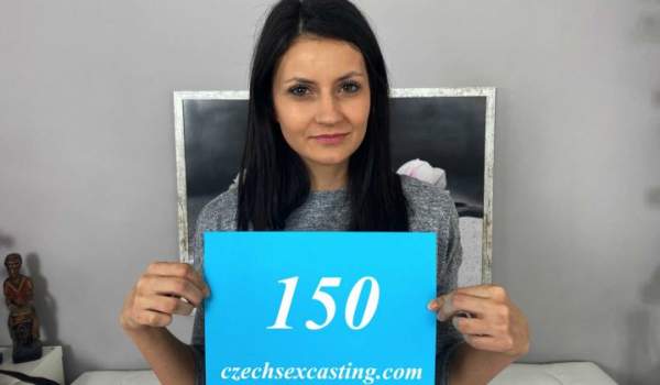 CzechSexCasting 150 - Tiny Tyna - Amazing Brunette Getting Pounded On The Casting Couch