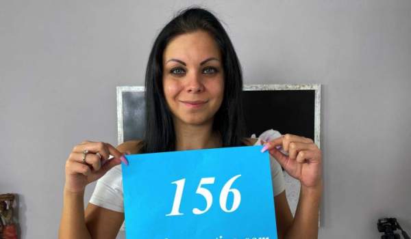 CzechSexCasting 156 - Julia Parker - First Time Brunette Will Get You Wet