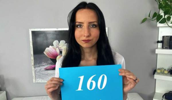 CzechSexCasting 160 - Bella Angel - Amazing Brunette Fucked In Photo Shoot