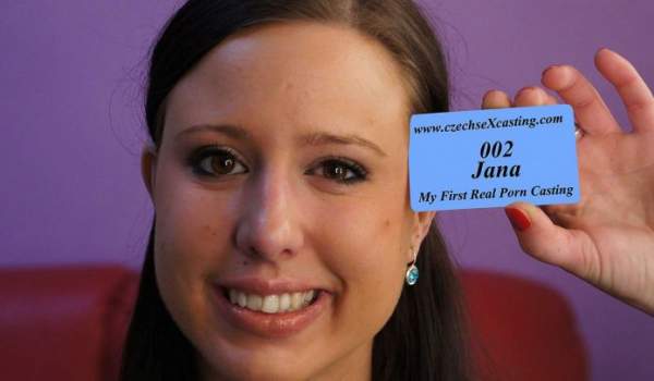 CzechSexCasting 002 - Jana First Real Porn Casting