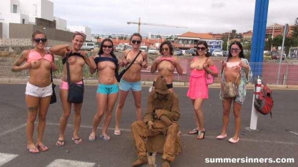 SummerSinners - Billie Star, Wendy Moon, Eveline Dellai and Silvia Dellai - From Jetlag To Orgy