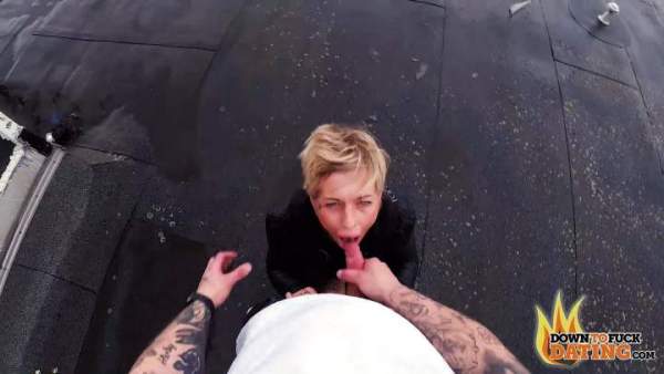 DownToFuckDating - Vicky Hundt - Tattooed Milf Craving Young Cock