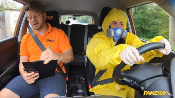 FakeDrivingSchool - Lexi Dona - Take Off My Hazmat Suit and Fuck Me